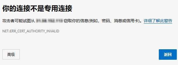 浏览器安全访问