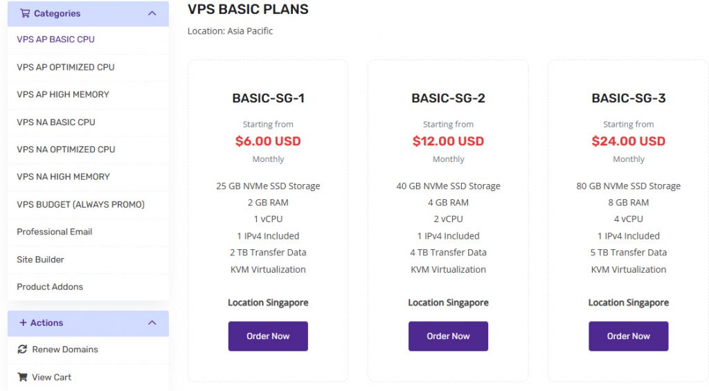 Orange VPS云服务器购买