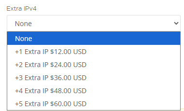 RackNerd的VPS额外IP收费