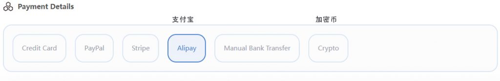 DMIT云服务器VPS支付方式