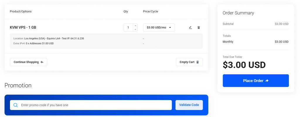 EthernetServers云服务器购买