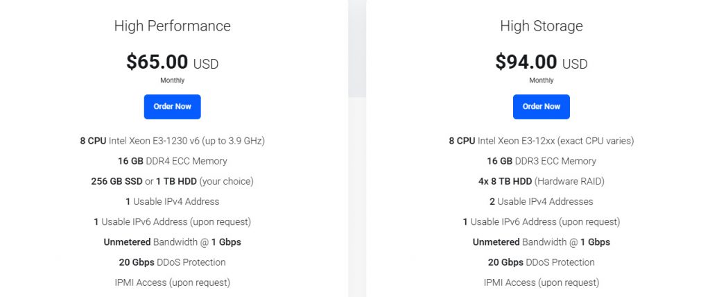 EthernetServer独立云服务器