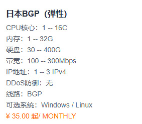 莱卡云日本BGP