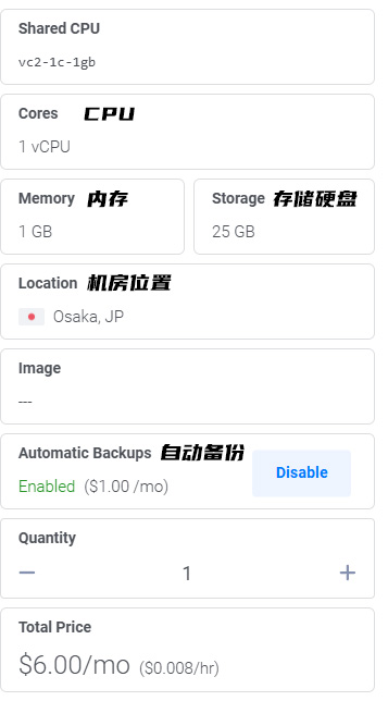 Vultr购买VPS汇总信息